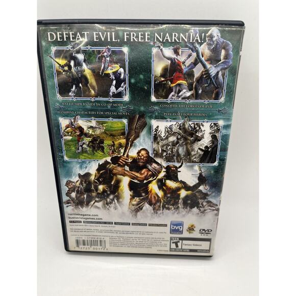Chronicles of Narnia: The Lion, the Witch, and the Wardrobe PlayStation PS2 CIB - Picture 2 of 7